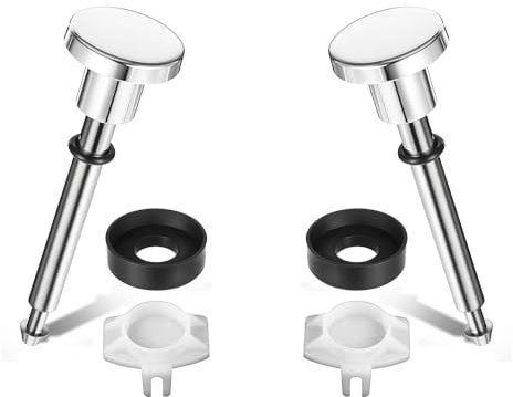 Bathtubs Shower Diverter Valves Repair Set 2Pcs Leakproof Faucet Fix Replacement Includes Seal Gate Daily Casual Use