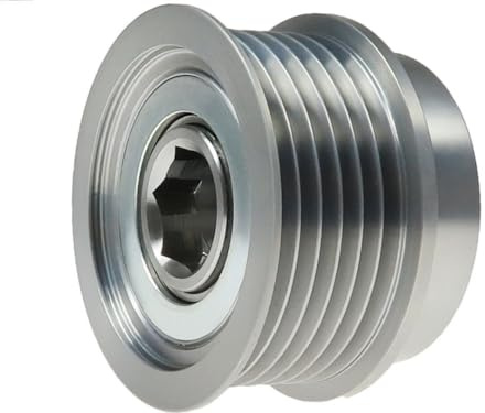 AS-PL Generatorfreilauf Riemenscheibe Lichtmaschine FV4T10A352AA Kompatibel mit FORD FOCUS III Turnier Kuga Mk2 DM2 FOCUS III C-Max II DXA/CB7, DXA/CEU Grand C-Max DXA/CB7, DXA/CEU