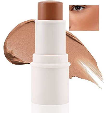 Boobeen Cream Blush Stick, Multi Face Blush für Wangen, Lippen und Augen, pigmentiertes mattes Finish für natürliche Farbe, aufbaubar und leicht