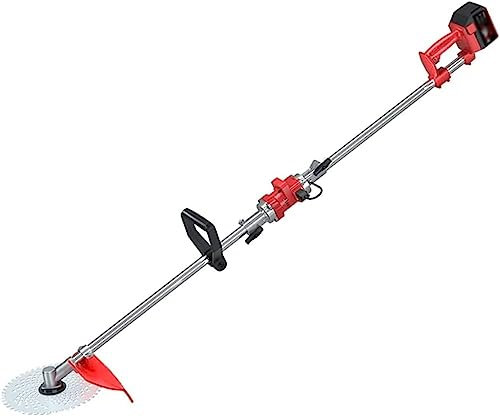 Peut être tenu à la main Tondeuse à gazon électrique Tondeuse à cordes sans fil Désherbeur Petit ménage Tondeuse à gazon électrique Yuanlin Désherbeur multifonctionnel Tige rétractable ( Size : Batter