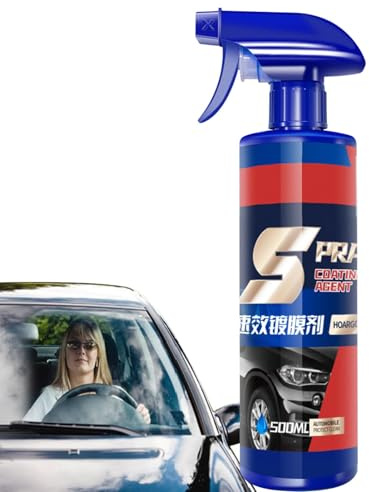 500 ml Spray di riparazione Nano per auto, 3 in 1, rivestimento rapido per auto, rivestimento in ceramica, rivestimento in ceramica per auto
