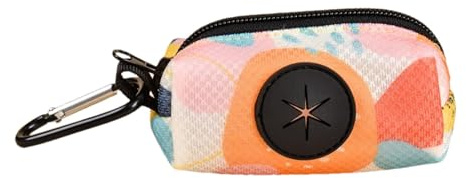 Support de sac à déjections canines, porte-sac à déjections canines,Pochette à fermeture éclair pour sac à déchets de crottes de chien - Porte-pot pour chiot, support de sac à déchets pour la