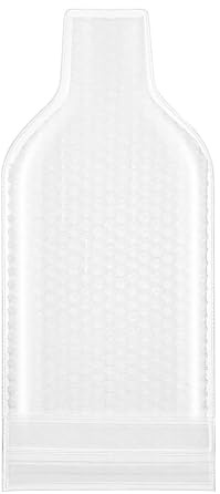 Bolsas de vino para viajes, doble capa a prueba de fugas, funda de irrompible para botellas de vino, resistente a los impactos de avión, protector de vino reutilizable para botellas de vino,