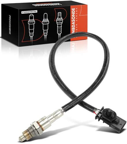 Frankberg 1x Capteur d'Oxygène Sonde Lambda Compatible avec Corsa F P2JO 1.2L 2019-2024 208 I CA CC 1.2L 2018-2019 308 II L3 LB LH LP LW 1.2L 2017-2021 Remplacer# 9813838380