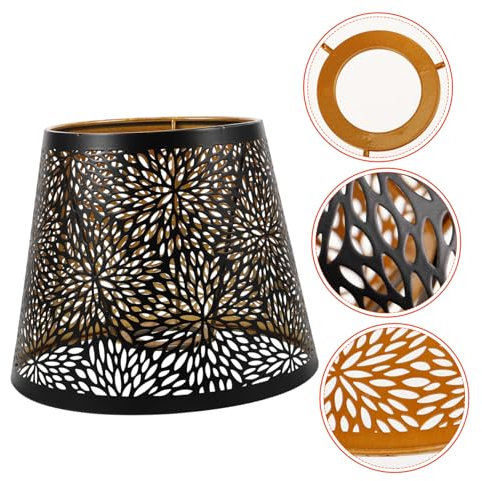MOBUTOFU Iron Lampshade for Hanging Light with Modern Shape and Simple Style, Replacement Lamp Shade to Create Cozy Atmosphere Effect, for Home and Housewarming