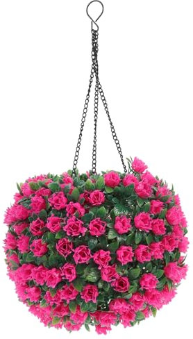 MAGICLULU Large Topiary Balls Chandelier Solar-Powered Topiary Ball Wedding Decor