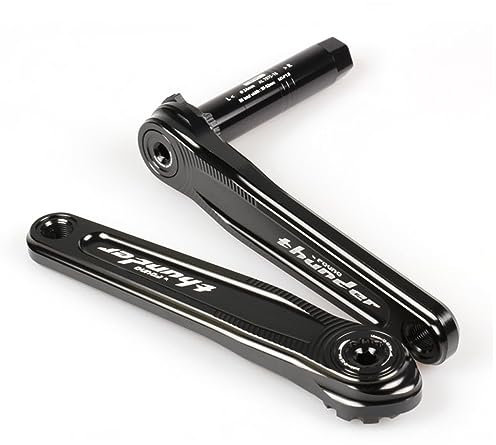 IBOWZ Fahrrad Kurbel Garnitur, 165 mm 170 mm 172,5 mm 175 mm Links/Rechts CNC Kurbelarm Rennrad Hohl Integrierte Kurbelgarnitur aus Aluminiumlegierung