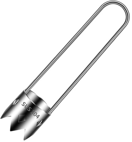 Cabilock Vide-Poivrons en Acier Inoxydable Vide-Poivrons Vide-Poivrons Vide-Pommes Vide-Tomates Vide-Poivrons en Acier Inoxydable 304 Argenté