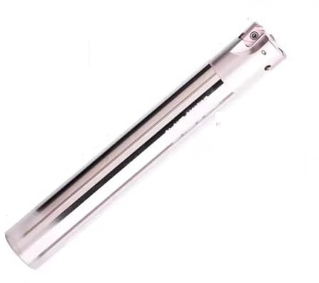 Portafresa A Doppio Lato Ad Avanzamento Rapido Serie EXN03R Per Inserti In Carburo Di Alluminio LNMU0303, Fresa Per Fresatura Frontale CNC LNMU0303ZER Utensili Per Tornio(EXN03RC16-16-160L-2T)