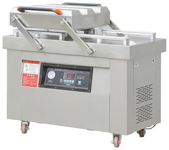 DZ-400 Sealer Vacuum Food Automatic Double Chamber Flat Vaccum Packer Saver Bags Kichen Commercial Packaging Machine