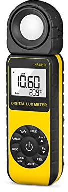 Belichtungsmesser, Lichtmesser Fotografie Digital Light Meter Integrierte Lichtmesser Lux/FC Light Meter Umweltprüfgerät