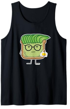 Sac à œufs Style Hipster pour Toast Avocat Débardeur