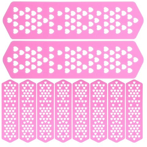 HAMPPLIES 10pcs Perm Rollers for Hair Flexible Hair Rollers Curling for Home