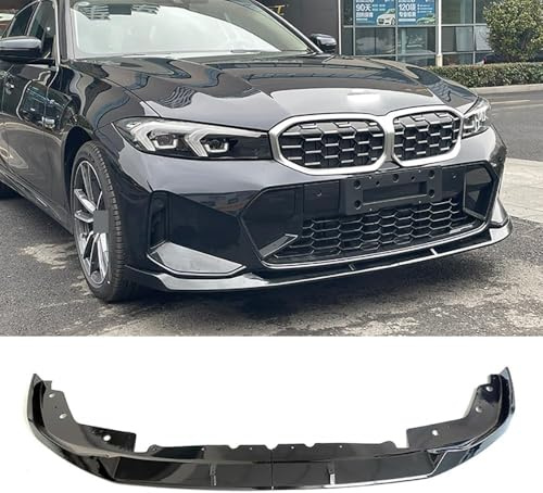 DRYFAL Auto Frontlippe Frontspoiler Lip Bodykit für BMW 3 Series G20 LCI 2023 2024 Frontstoßstange Lippe Splitter Spoiler Diffusor Protector