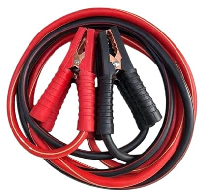 ZHROKNM Cables de Arranque de 3/4 m for baterías de Coche. Cables de Arranque de Alta Resistencia for baterías agotadas o con Poca Carga.(4m)