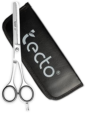 TECTO Professional Hairdressing Scissors 6.5 InchesStainless Steel Barber Hair Cutting Scissors with Fixed Screw for Men, Women, Kids Hair Shears for Home & Salon (Thinning Hair Cutting Scissor)