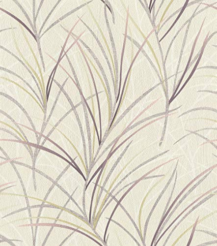 Rasch Tapeten Vliestapete (Botanical) Braun 10,05 m x 0,53 m #ROCKNROLLE 540635