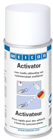 WEICON CA-Activator Spray 150 ml - Durcissement accéléré des adhésifs instantanés