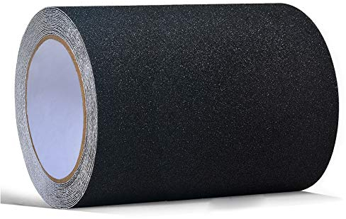 ONTWIE Non-slip Adhesive Tape, Anti Slip Tape Black High Traction Safety Track Tape for Stairs, Safety, Tread Step, Indoor, Outdoor 15cm x 10m