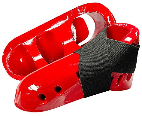 AAMA Foam Kick Foot Protector Guard for Point Sparring Karate Taekwondo Martial Arts