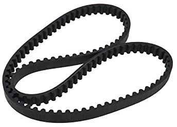 ECSiNG Rasenmäher Synchron Antriebsriemen HTD856-8M-12 Kompatibel mit Stiga 105 Combi Deck 9585-0165-01 107 Zähne 8 mm Zahnteilung 12 mm Breite 856 mm Umfang Schwarz