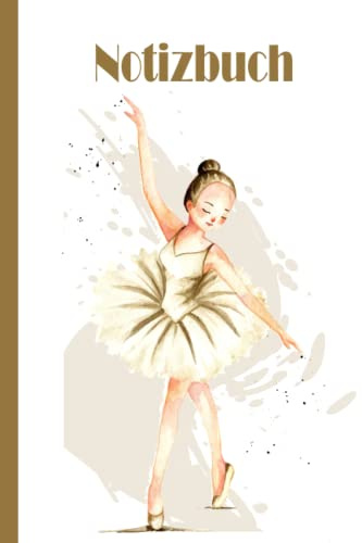 Ballett Notizbuch: Ballett Notizbuch, breit liniert, liniertes Papier-Notizbuch für Schule, Studenten, Geschenk für Kinder, Jungen, Mädchen, Ballett Notizbuch, Ballett Liebhaber