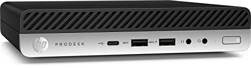 HP ProDesk 800 G3 Mini PC Ordinateur Intel Core i5-6400T Ram 32 Go DDR4 SSD 512 Go Windows 11 Pro (reconditionné)