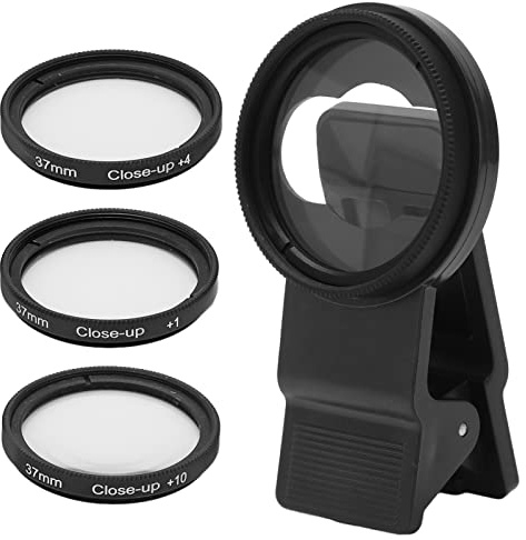 Objectif de Filtre Macro Veledge 37 Mm pour Différents Téléphones Mobiles