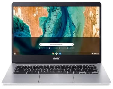 Acer Chromebook 314 CB314-2H Laptop - MTK MT8183, 4GB, 128GB eMMC, Integrated Graphics, 14-inch HD, Google Chrome OS, Silver