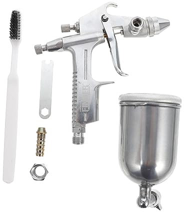 jojofuny 1satz Pneumatisches Sprühgerät Für Autolackierung Farbspritzpistole Professionelles Lackierwerkzeug Für Möbel Wände Zäune Einfach Zu Bedienen Und Langlebig Für Einsteiger