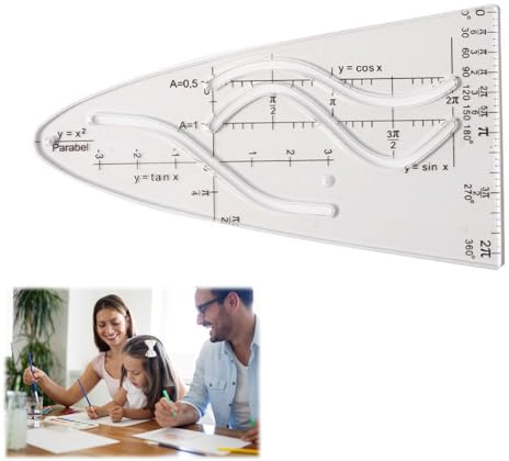 Parabelschablone, Normalparabel Schablone, Normalparabel, Parabel, Parabel Schablone, Parabel Lineal, Parabelschablone Mathe, Für Studenten Büro Designer Malerei