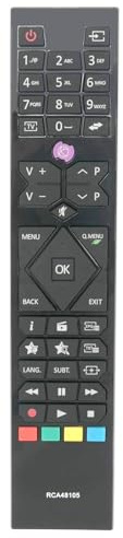 Télécommande universelle compatible avec télécommande TV Hitachi RC-A48105 RCA48105