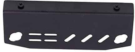 KIMISS Fish Tool Holder, Aquarium Tank Stainless Steel Sturdy Anti Holder, Skid Tools Air Pump Accessories OrganizerMirror Light Cleaning Storage for (Black stainless steel)