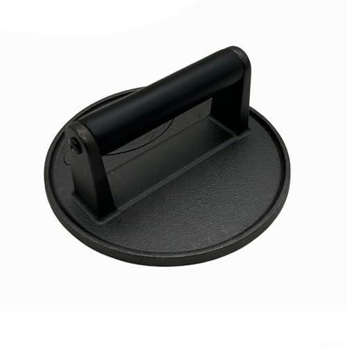 BBQ Accessories Round Meat Press Plate with Excellent Heat Retention Properties