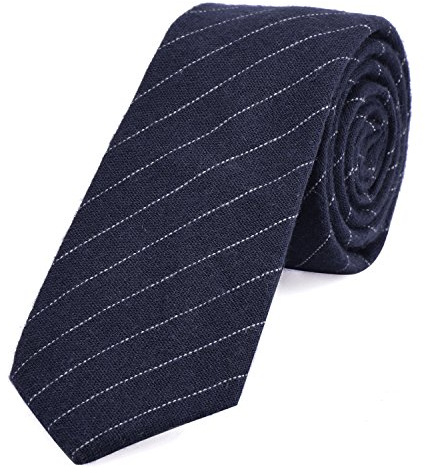 DonDon Herren Krawatte 6 cm kariert gestreift