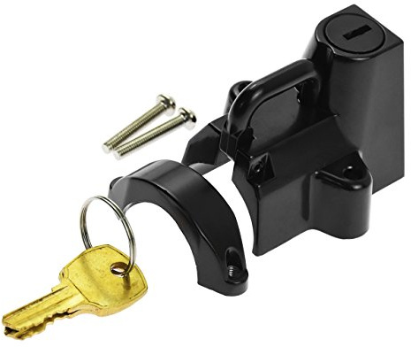 HDBUBALUS Motorrad-Universal-Helmschlosshalterung für 2,2 cm bis 3,8 cm Schläuche, passend für Harley, Honda, Yamaha, Suzuki, Triumph, indisch, BMW, Ducati.