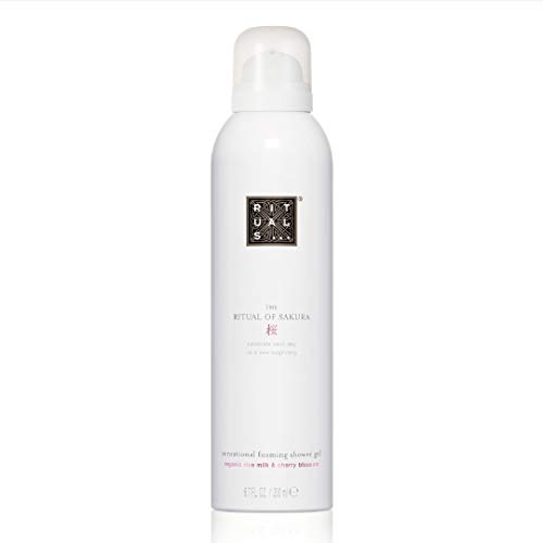 RITUALS Gel Doccia Schiumoso di The Ritual of Sakura, 200 ml - Con Latte di Riso & Fiore di Ciliegio - Proprietà Nutrienti & Rigeneranti per la Pelle
