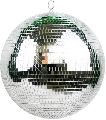 Youdepot 16-Inch Large Disco Ball – Big Hanging Mirror Ball Disco Ball Decor for Disco Party Decorations, Weddings, Events, Disco Christmas Decor, and Home Celebration