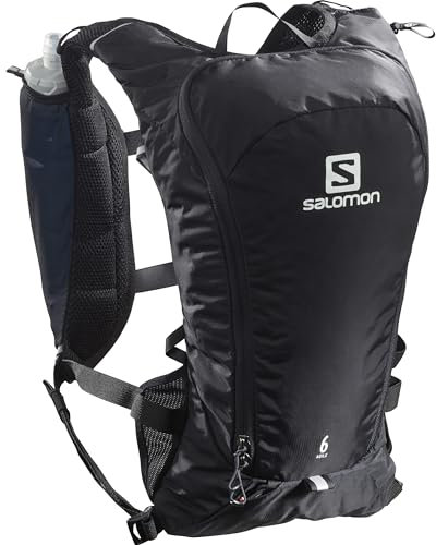 Salomon Agile 6 Unisex Unisex Hydration Vest, Trail RunningTB, Running, Hiking, Dynamic Comfort, Quick Access, and Versatility