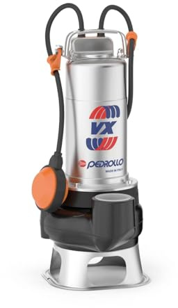 Pompe De Relevage Pedrollo Vxm 10/35 Eaux Chargées Avec Flotteur Mono 15 M3/h 0.75 Kw