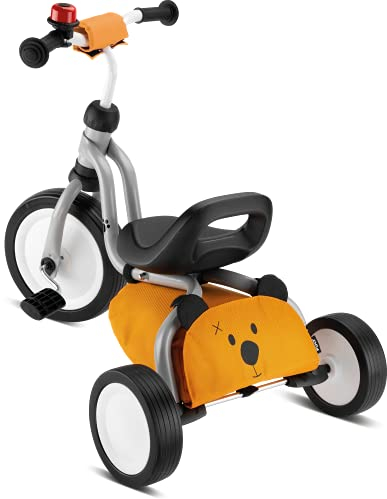 PUKY FITSCH Bundle | Lerndreirad ab 1,5 Jahren | Ergonomischer Verstellbarer Sitz | Sicherheit & Stabilität mit Float-Laufräder | Ideal für 80-95 cm Körpergröße