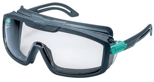 uvex Uvex i-guard planet 9143 296 Schutzbrille Linse Klar beschlagfrei, Kratzresistent, Schlagfest Anthrazit Kunststoff