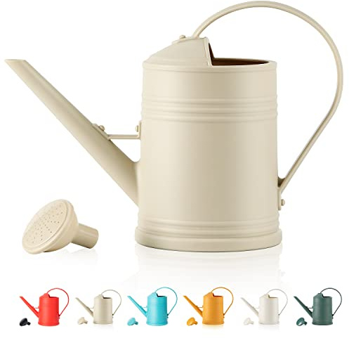 Watering Can for Indoor Plants, Flower Watering Can, Plastic Water Can for Plants with Sprinkler Head 68 oz, 1/2 Gallons