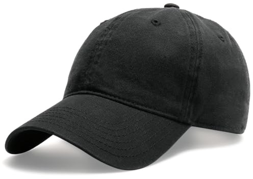 FURTALK Womens Mens Baseball Cap Washed Cotton Adjustable Soft Caps Unisex Unstructured Vintage Baseball Hats