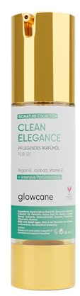 glowcane Clean Elegance Parfüm Öl Damen | Frischer & eleganter Duft | 100% alkoholfrei | Pflegender Ölkomplex | Geschenke für Frauen | Ohne Schadstoffe | Tierversuchsfrei & vegan