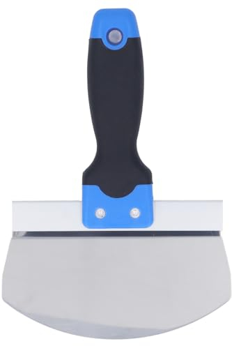 Stainless Steel Putty Arc Spatula Drywall Hand Tool with Smooth Edge for Painter Plasterer