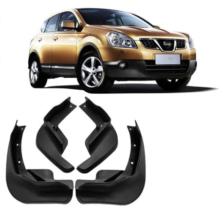 Bqieai 4PCS Auto Vorne Hinten Schmutzfänger, Für NIS-san Qashqai 2015-2021 Rad Spritzschutz Kotflügel Staubdicht Schlamm Klappen Car Styling Zubehör