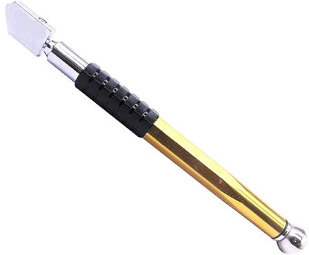 Aluminiumhanterad glaskniv Handhållen kakelkniv Diamant stor kniv kakelglasskärare för gör-det-själv-entusiaster