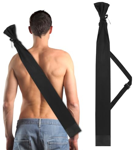 Giantree Sword Bag, Black Sword Sheath Sword Cover, Sword Carry Bag with Strap, Large Size Sword Bag Carrying Case Sword Holder Sword Carrying Case for Japanese Sword Swords Storage Bag