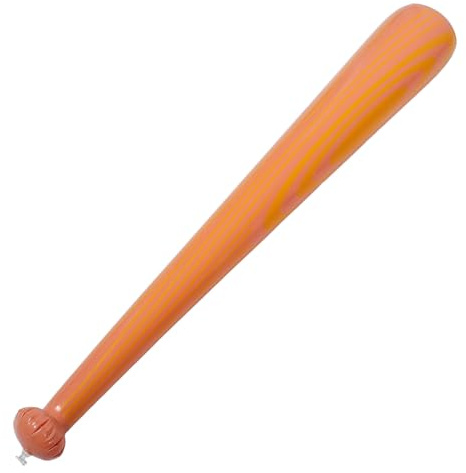 Milisten Aufblasbarer Baseballschläger aus PVC mit Realistischer Optik | Leicht und Tragbar, Vielseitig für Kinder und Erwachsene, Geeignet für Treffen und Karneval